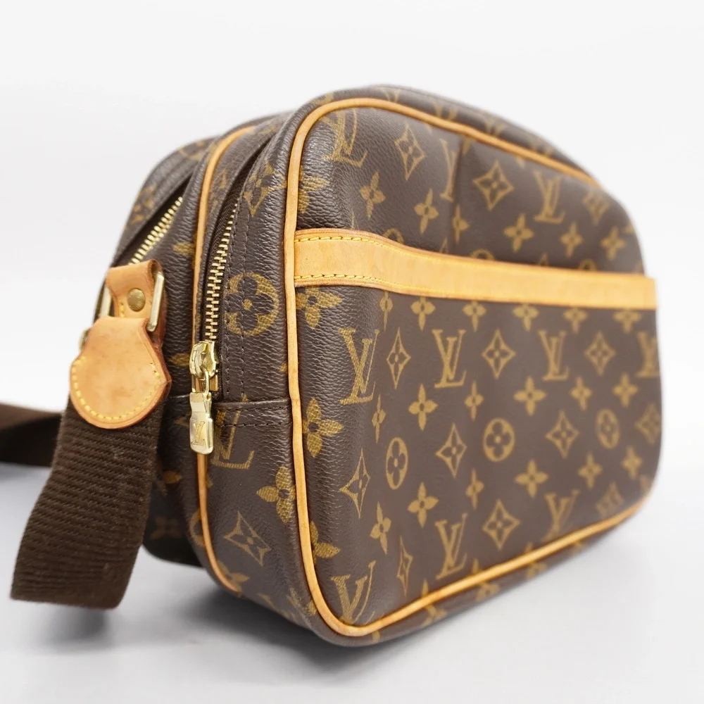 Louis Vuitton Monogram Canvas Crossbody Bag in Brown and Tan
